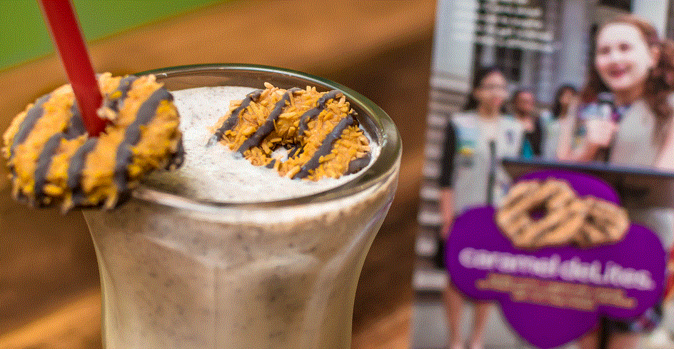 P'unk Burger's Girl Scout Inspired Cookie Shakes 2023