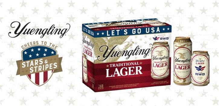 The Yuengling Stars & Stripes Camouflage Cans