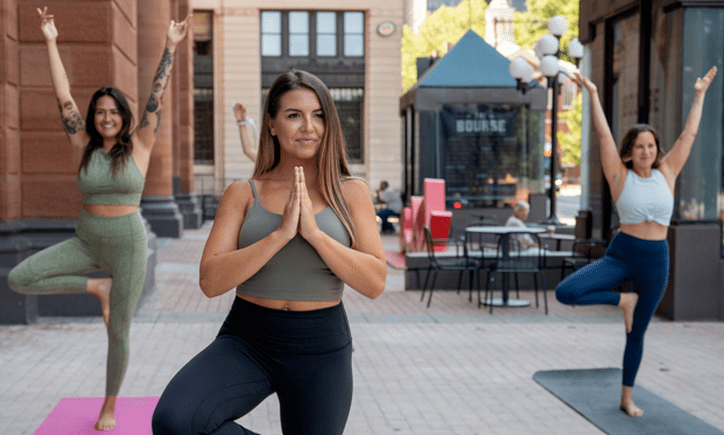 Beer, Movies, Yoga and Fitness Classes at The Bourse