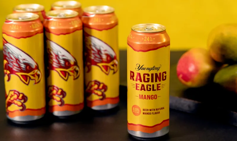 Yuengling Launches new Raging Eagle Mango Beer